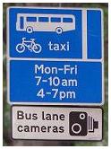 Bus lane cameras